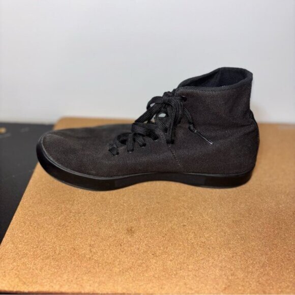 No Bull Black High-Top Sneakers Canvas M8.5 W10 - Picture 3 of 10